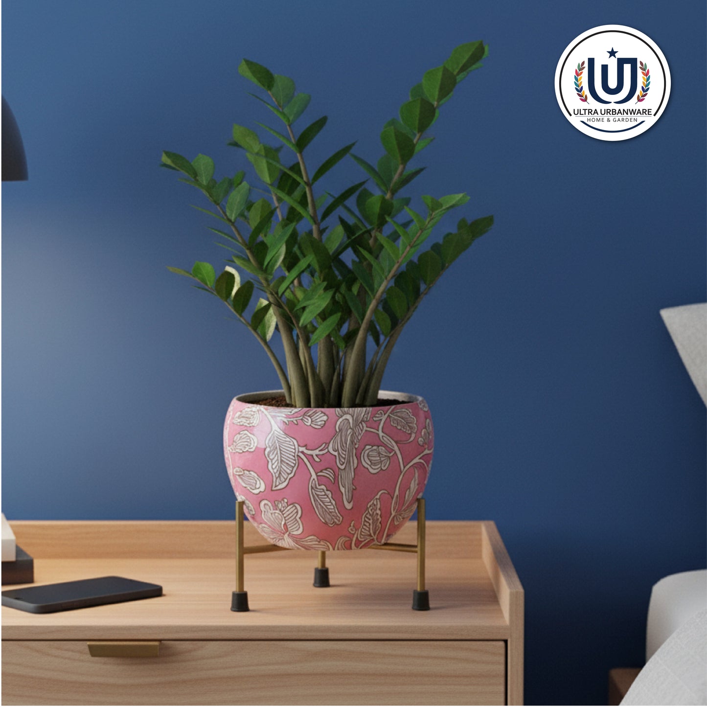 Mystic Metal Pot with Stand