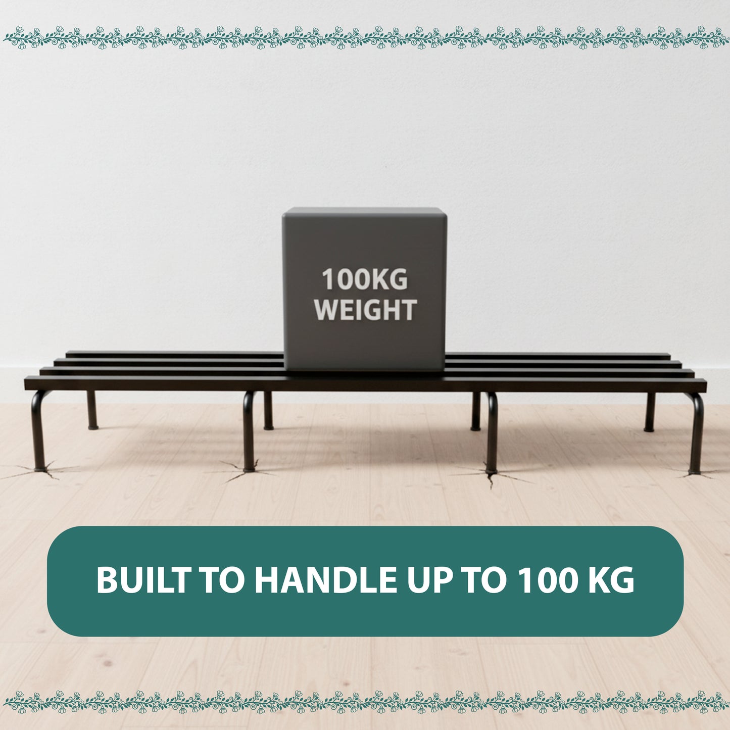 Garkit Heavyduty Metal Pot Stand for Garden