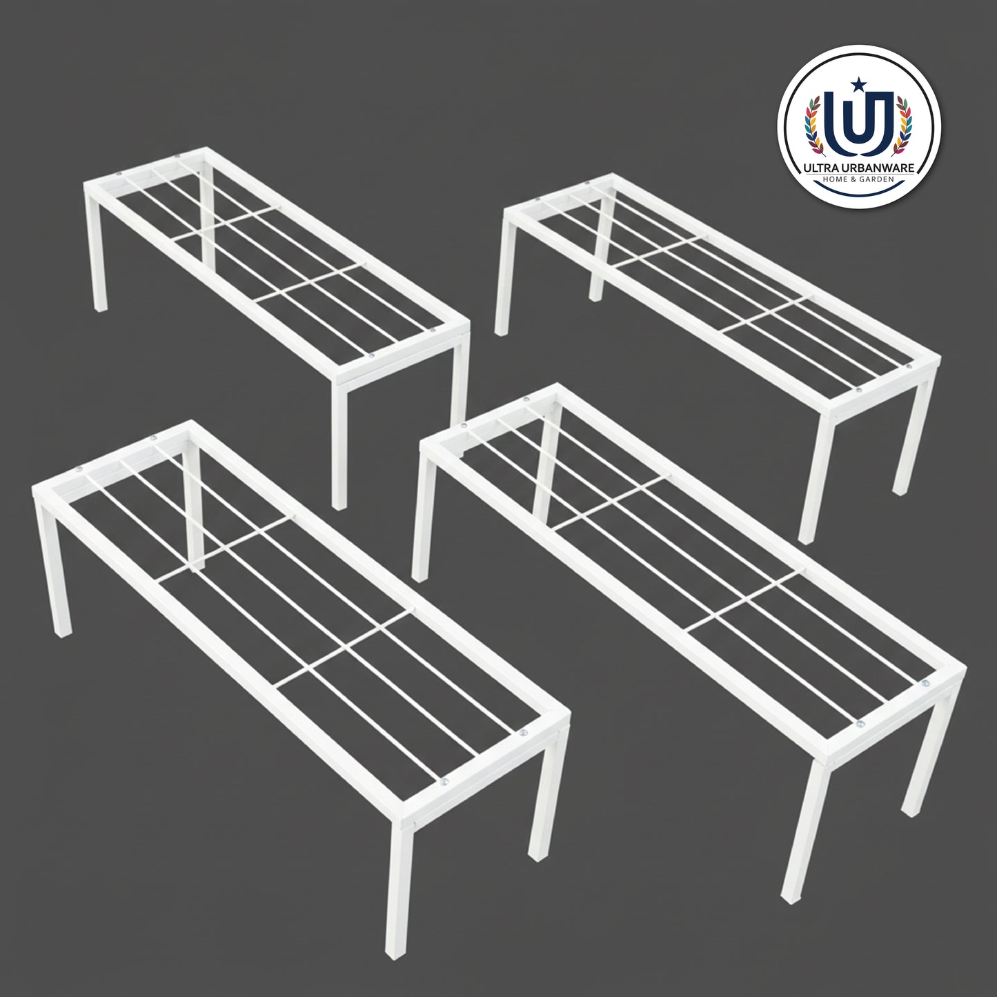 Garkit Apollo Metal Plant Stand for Indoor/Outdoor/Garden
