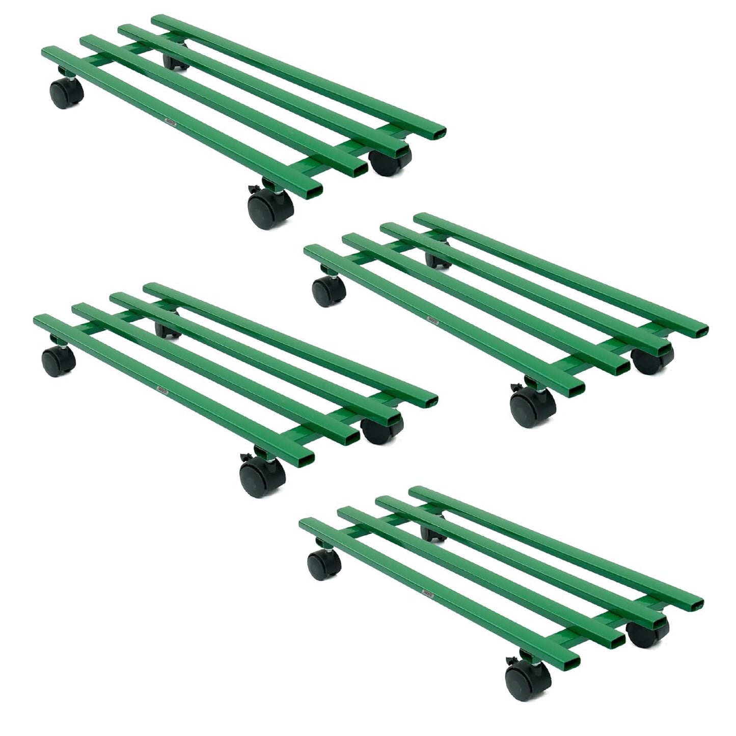 Garkit Rectangular Caddy with Wheel Rolling Plant Stand (Set of 4)