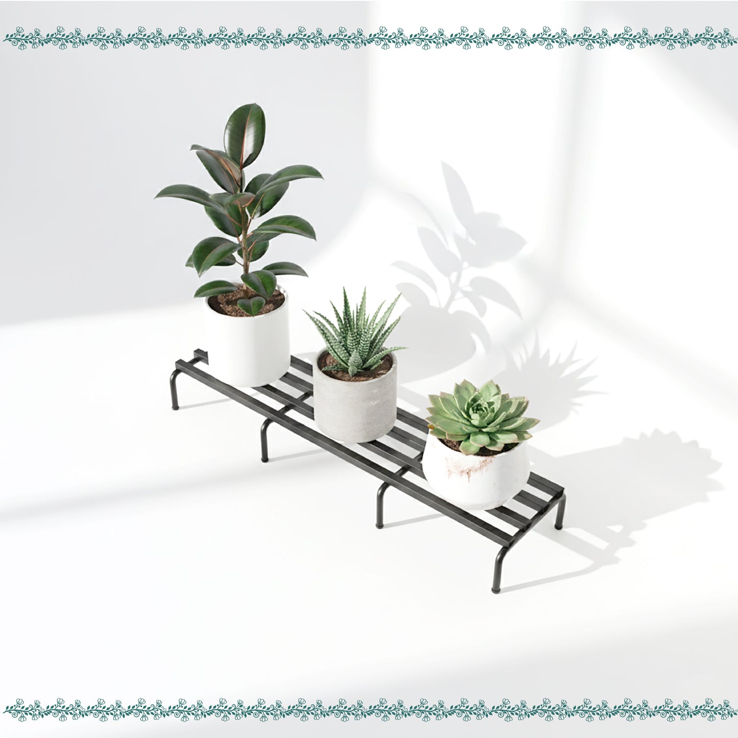Garkit Heavyduty Metal Pot Stand for Garden