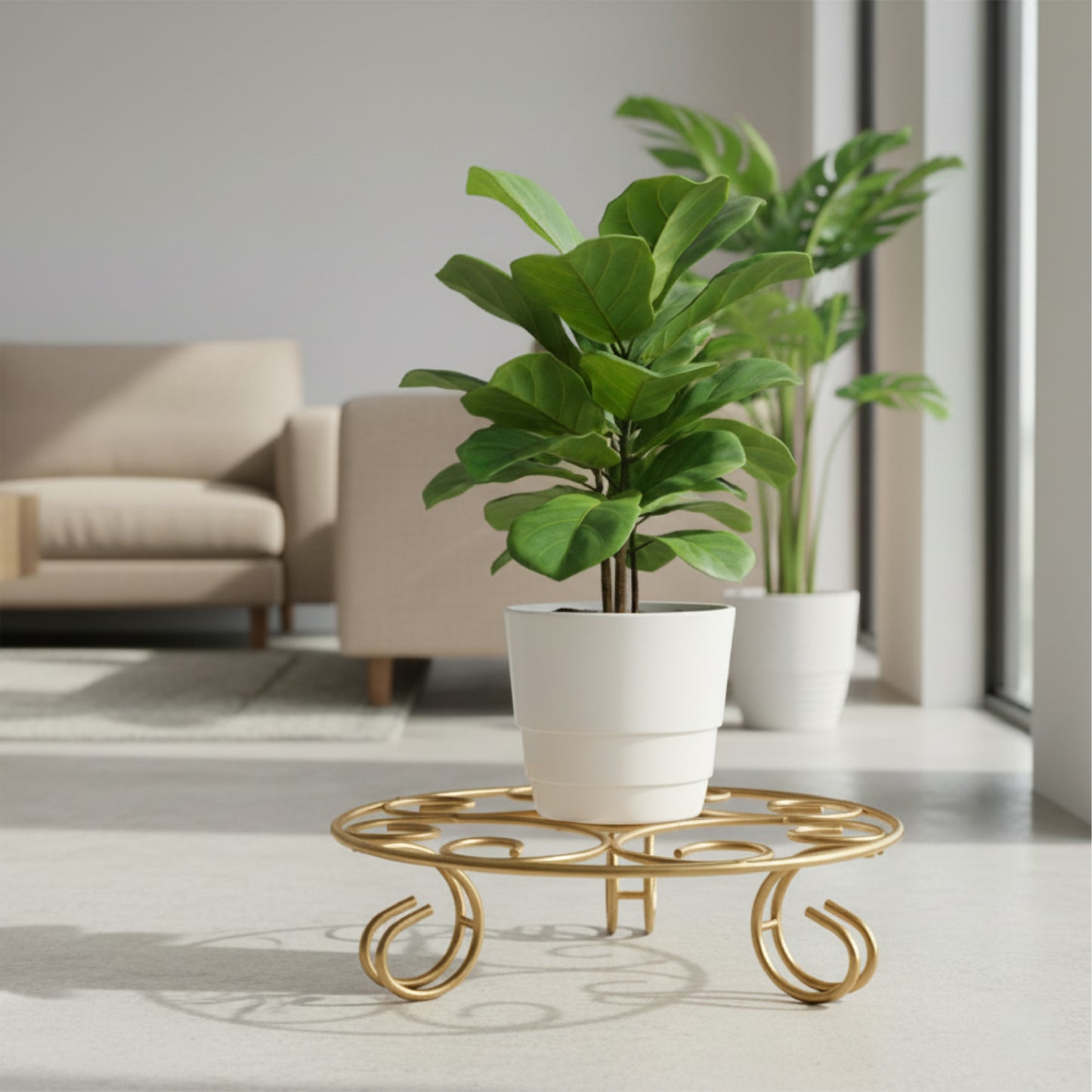 Garkit Ornamental Stand for Indoor/Outdoor/Garden(pack of 4)