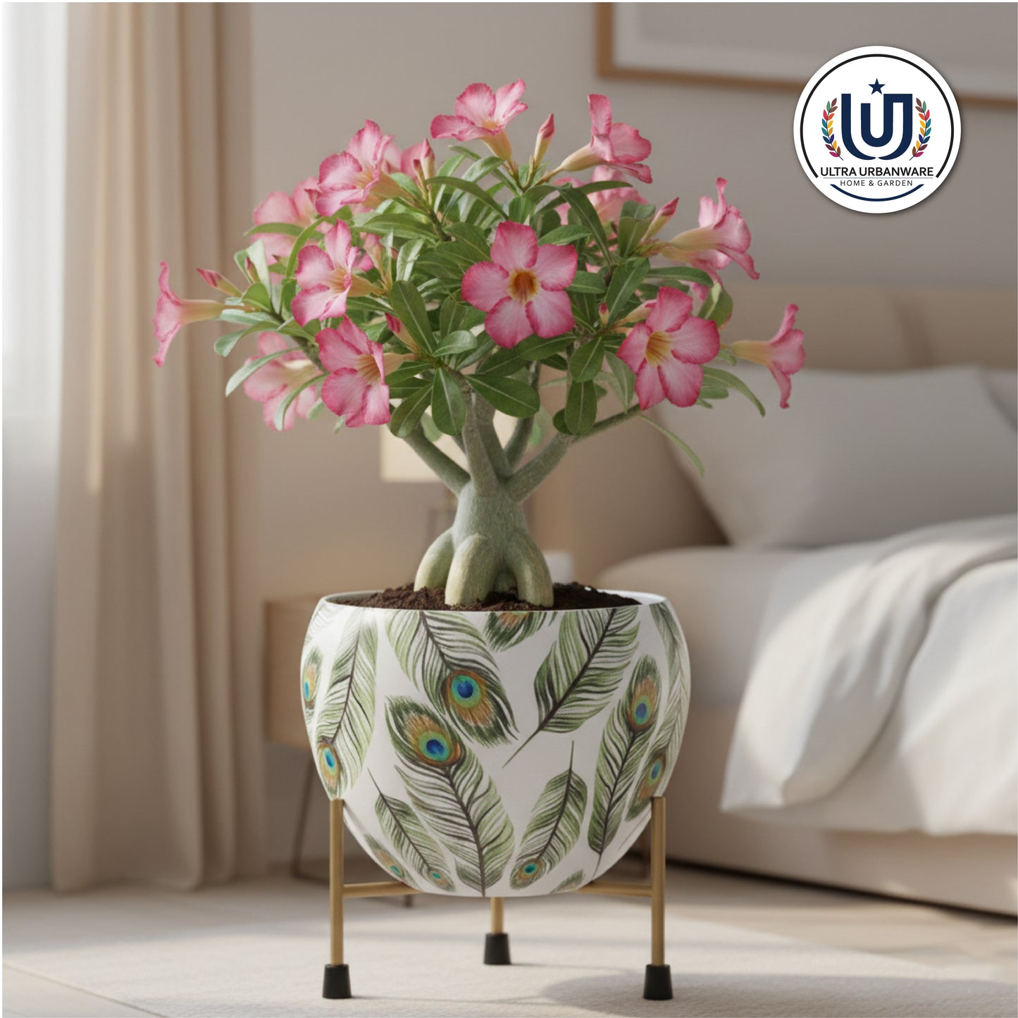 Mystic Metal Pot with Stand